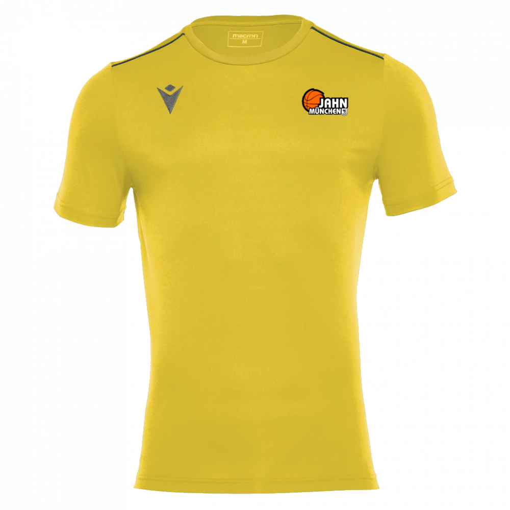 Jahn Basketball Shootingshirt gelb (individualisierbar)