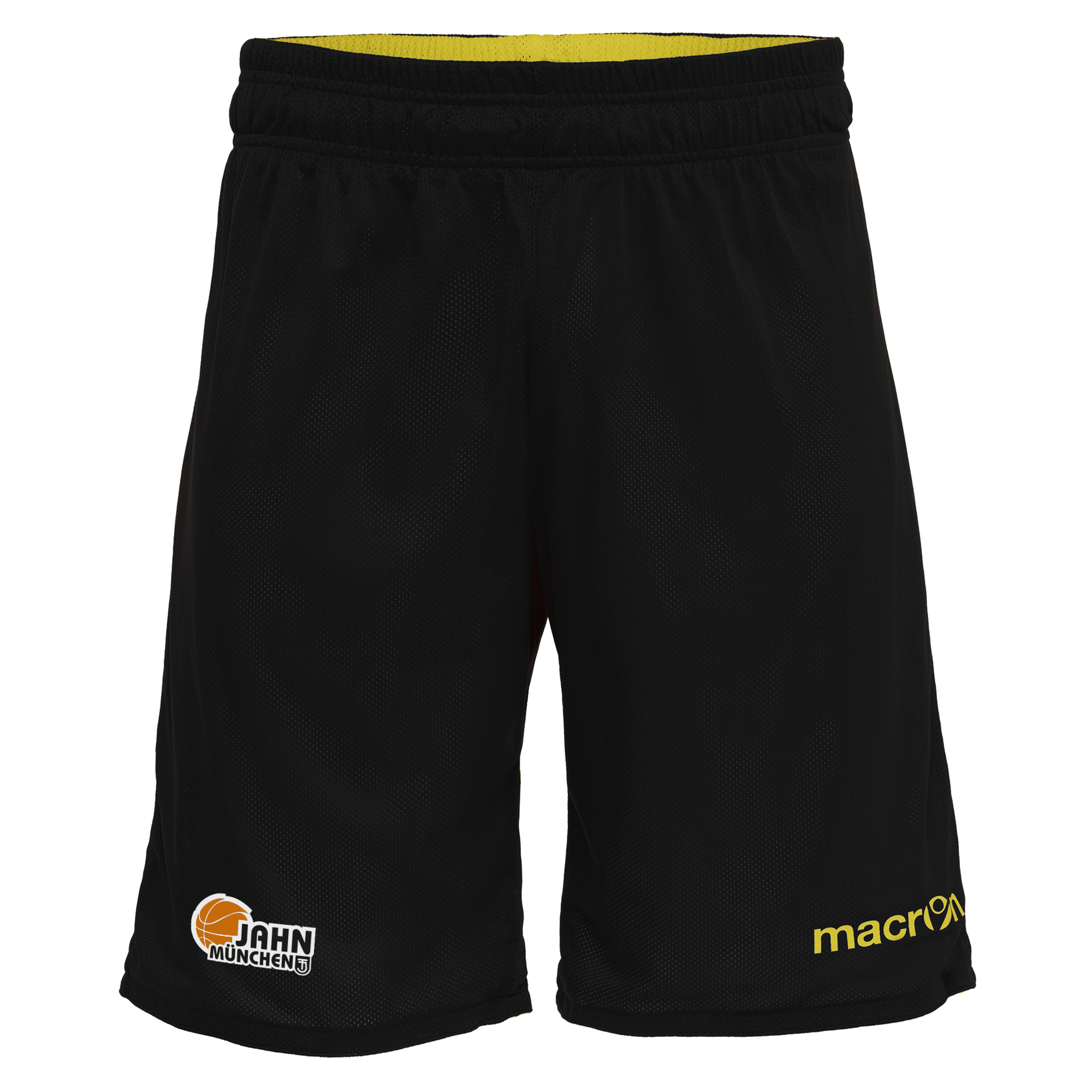 Jahn Wendeshorts Schwarz Gelb