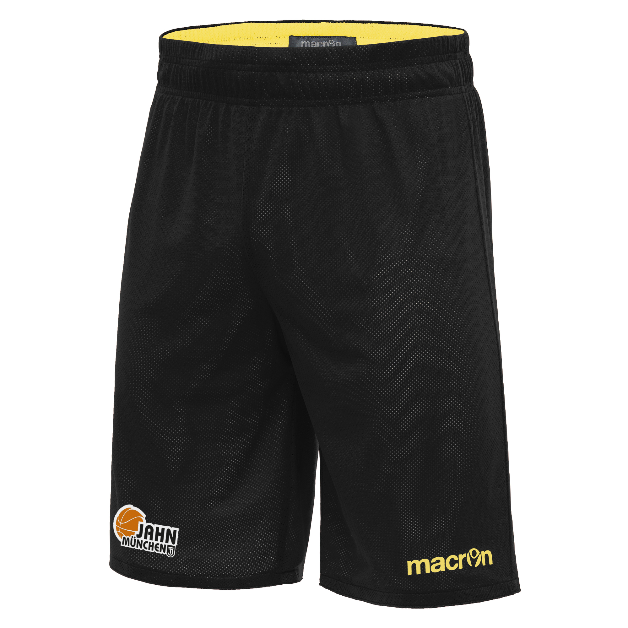 Jahn Wendeshorts Schwarz Gelb